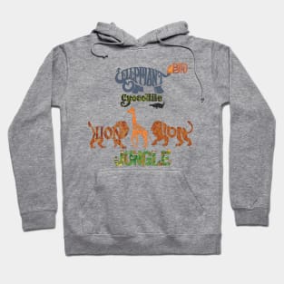 Jungle wildlife Hoodie